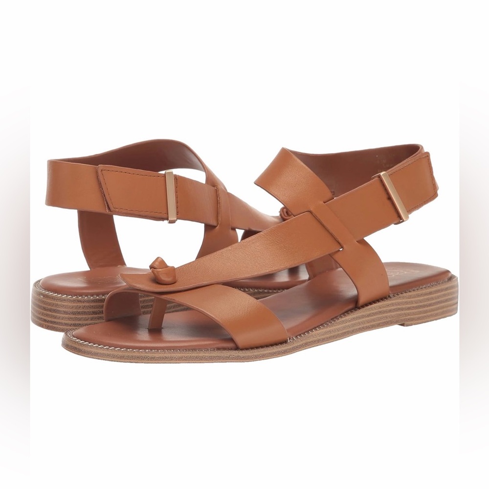 Franco Sarto Women's Glenni Sandal Flat size 7.5